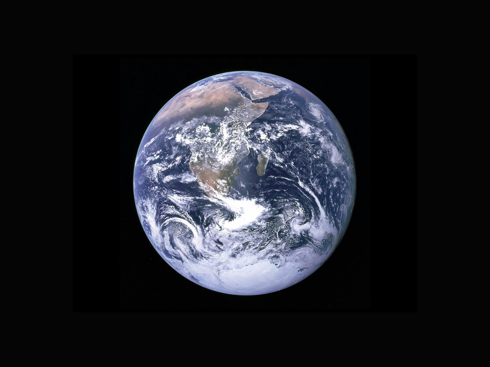 Earth viewed from orbit for GIS and remote sensing
